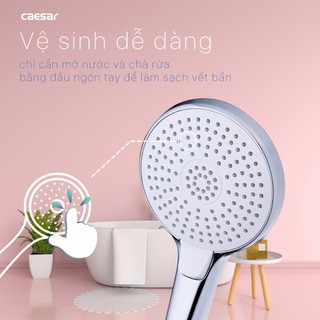 Tay Sen Tắm (Bát Sen) 3 Chế Độ Xả Cao Cấp - CAESAR (Hàng Chính Hãng) SH233