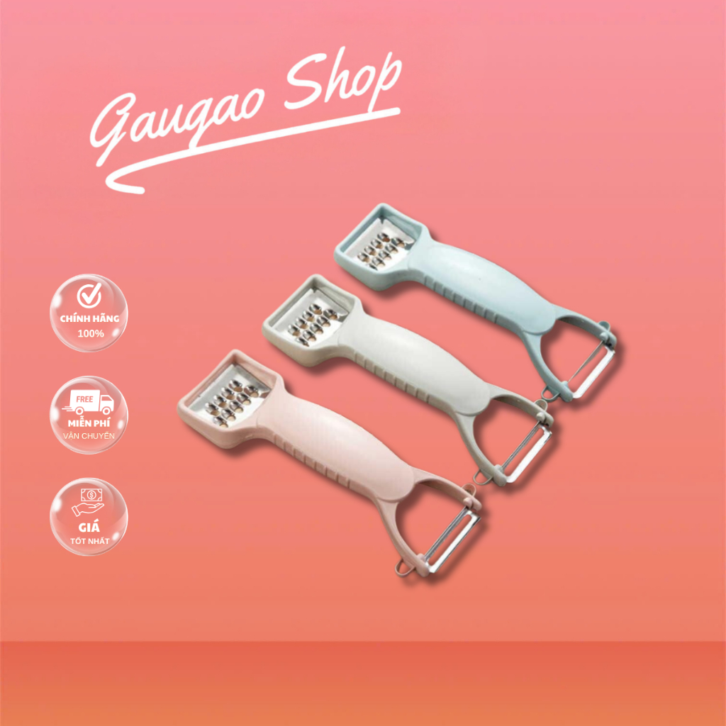 Nạo củ quả 2 đầu bằng lúa mạch