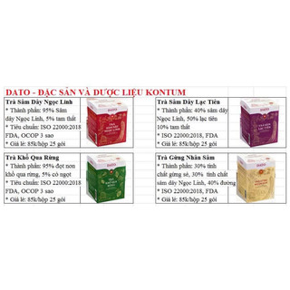Trà Sâm Lạc Tiên DATO
