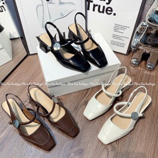 [Có Sẵn] Sục hậu nữ mũi vuông đế 5p da mềm ( Sh302 ) Full Box