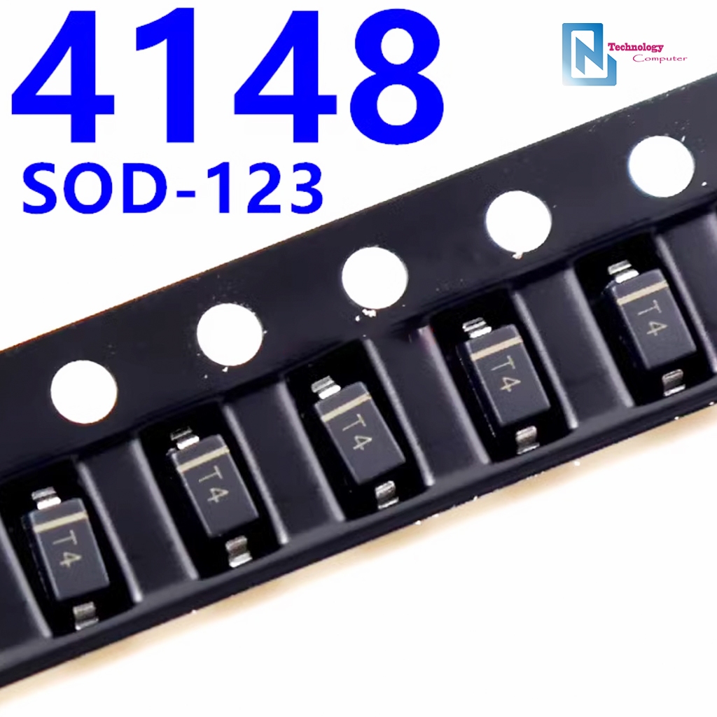 Bán Dẫn Diode Diốt 1N4148 Combo 10 Chiếc Kích thước Nhỏ Thích Hợp Bàn Phím Cơ Mạch Nhỏ