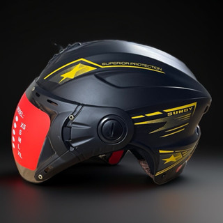 Nón bảo hiểm nam sundy A34K -Thời trang nam tính mạnh mẽ dành cho các quý ông khi tham ra giao thông