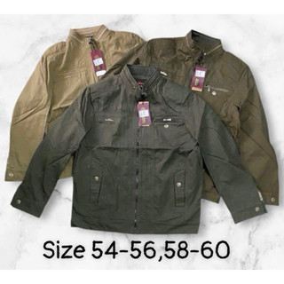 [ ẢNH THẬT ] ÁO KHOÁC KAKI NAM TRUNG NIÊN LOẠI DÀY CAO CẤP LAI SUÔNG CỔ TRỤ/BẺ SIZE ĐẾN 80KG