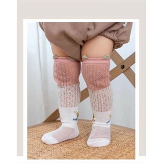 Set 3 Đôi Tất Lưới Mùa Hè Cao Cổ Đến Gối Cho Bé 0-3 Tuổi T84, T842 Phù Hợp 4 Mùa