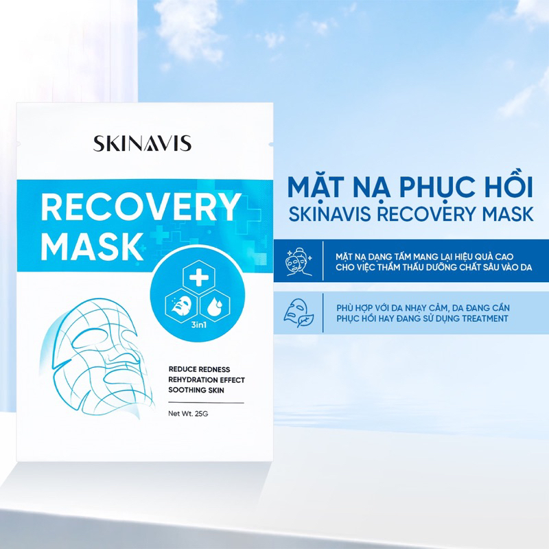 Mặt nạ phục hồi Skinavis Recovery Mask ( 1 miếng )