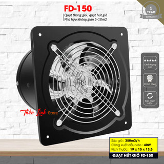 Quạt hút gió fd-150 hút mùi nhà bếp , thông gió nhà tắm , nhà vệ sinh