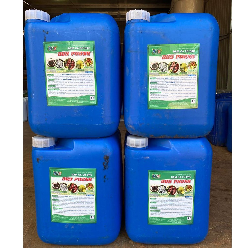 Can 20 Lít-SBC Phân Bón Hữu Cơ,Đạm cá Humic cô đặc, an toàn cho hệ sinh thái--76124