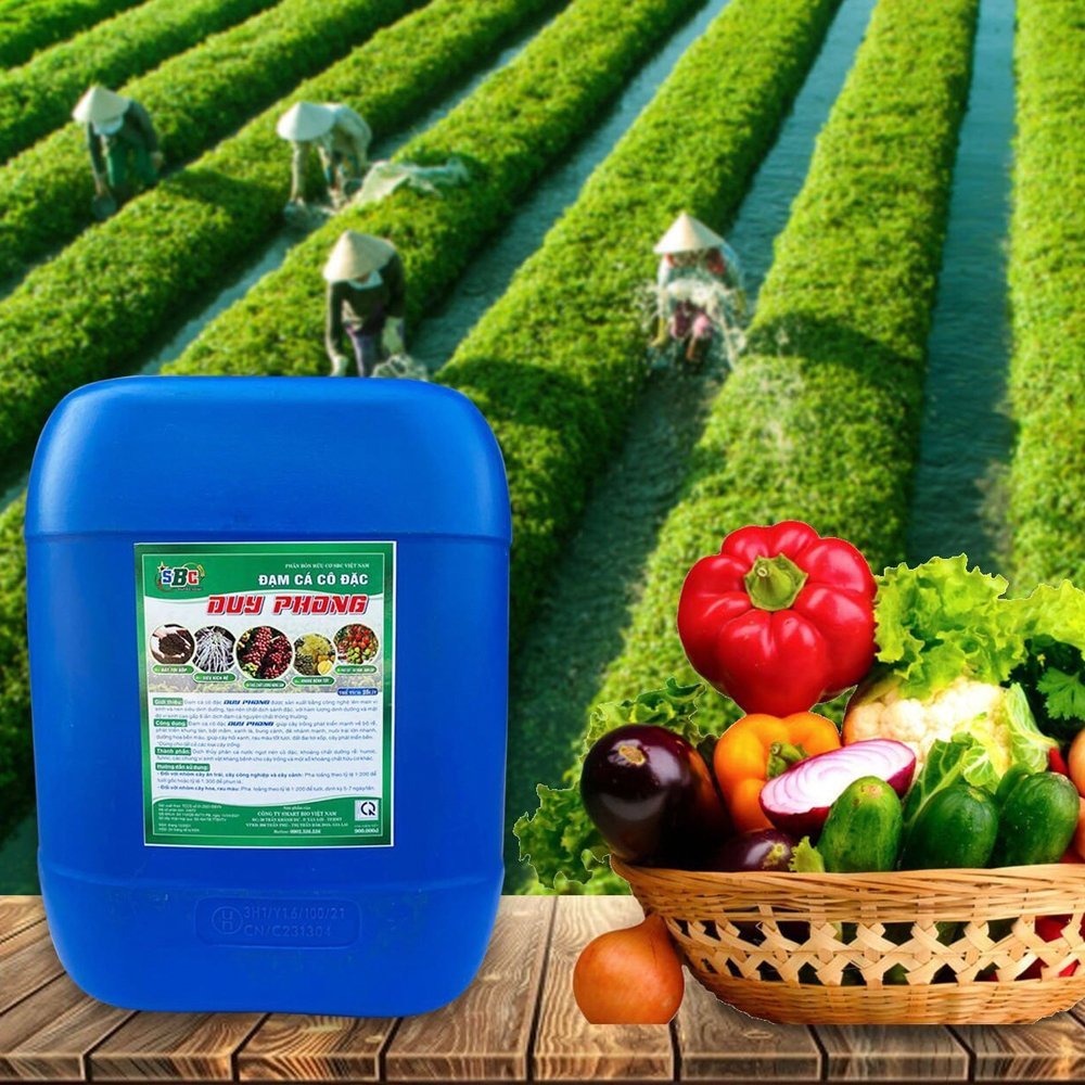 Can 20 Lít-SBC Phân Bón Hữu Cơ,Đạm cá Humic cô đặc, an toàn cho hệ sinh thái-76124