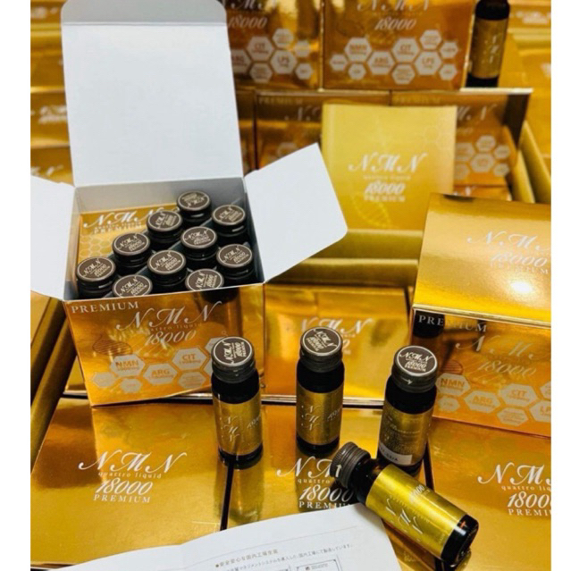 Nước uống đẹp da tăng cường sức khỏe Nmn 18000 premium Nhật Bản