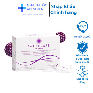  Gel đặt phụ khoa Papilocare tăng khả năng đào thải HPV hỗ trợ phục hồi tổn thương nhẹ tế bào cổ tử cung do HPV 