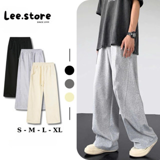  Quần Nỉ Ống Rộng Vải Nỉ 2Da Track Pants Unisex Nam Nữ Form Ống Đứng Co Dãn Tốt LEE.STORE Menswear 