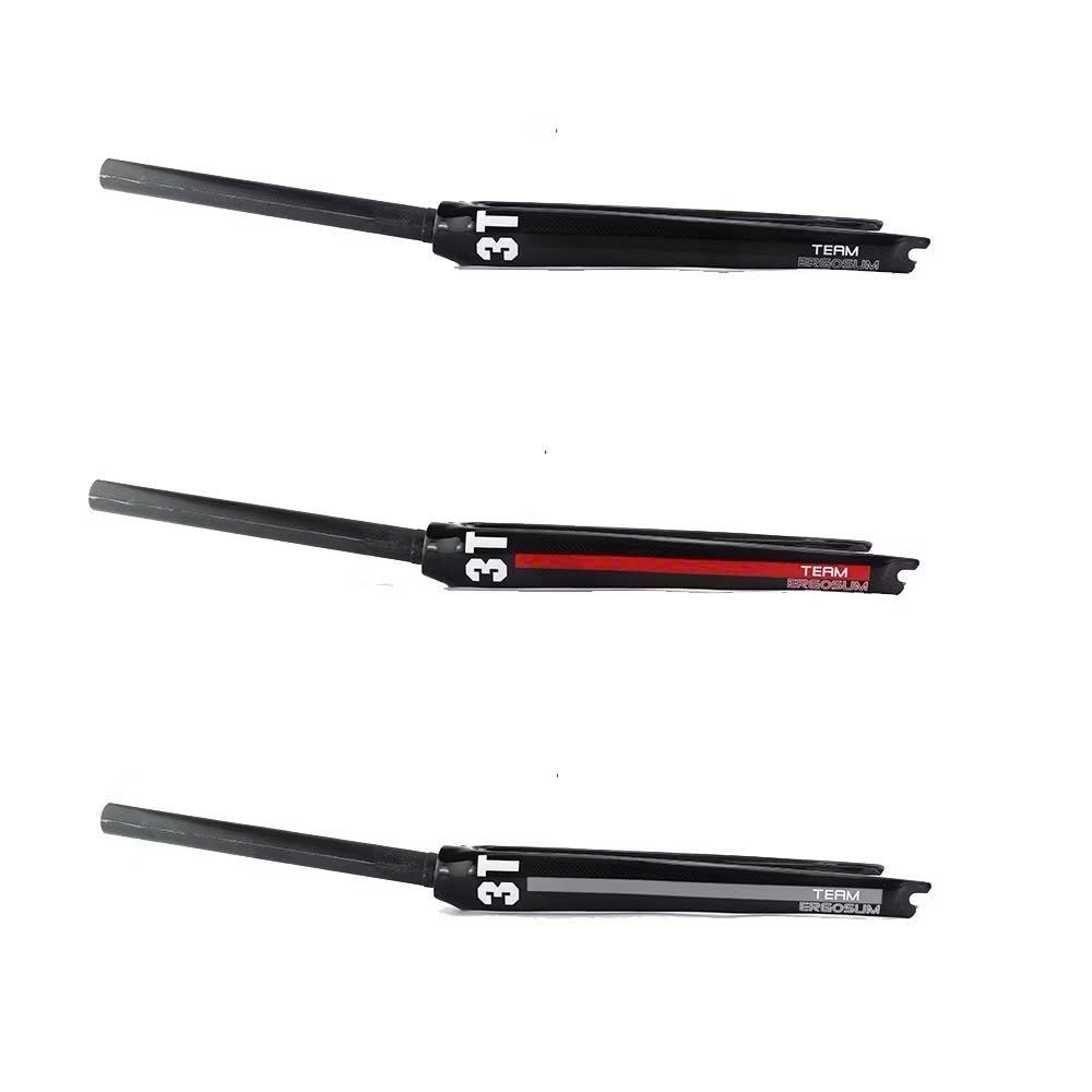 Càng đơ 3K sợi carbon 3T 700C -  phuộc trước xe đạp đường trường
