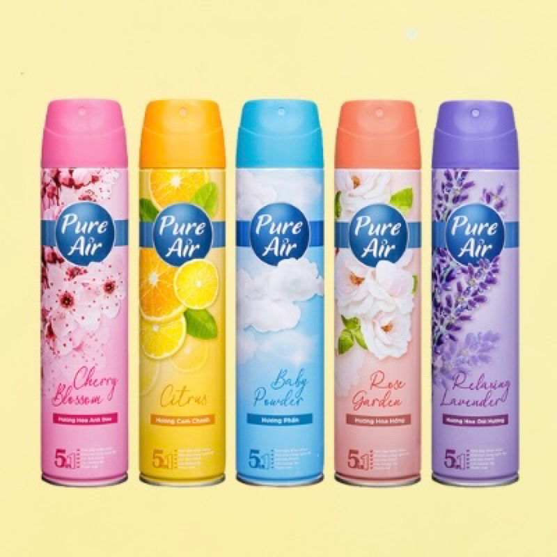 Xịt Thơm Phòng Nước Hoa Pure Air 280ml