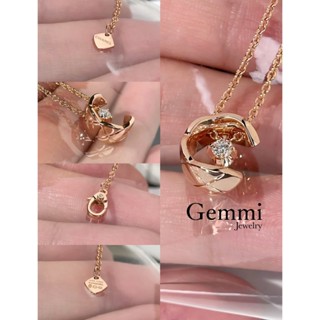   Hàng siêu cấp - Bạc  - Dây chuyền Coco Rush Bạc Cao Cấp Whitegold & Rosegold - Gemmi Jewelry 