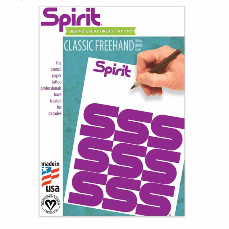 Giấy than SPIRIT CLASSIC FREEHAND (A4) - Giấy than tay 3 lớp - Made in USA - Lẻ tờ