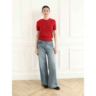  LIN CLOSET  QDL196  Quần jean ống SUÔNG style Hàn Quốc - JANUARY COLLECTION 