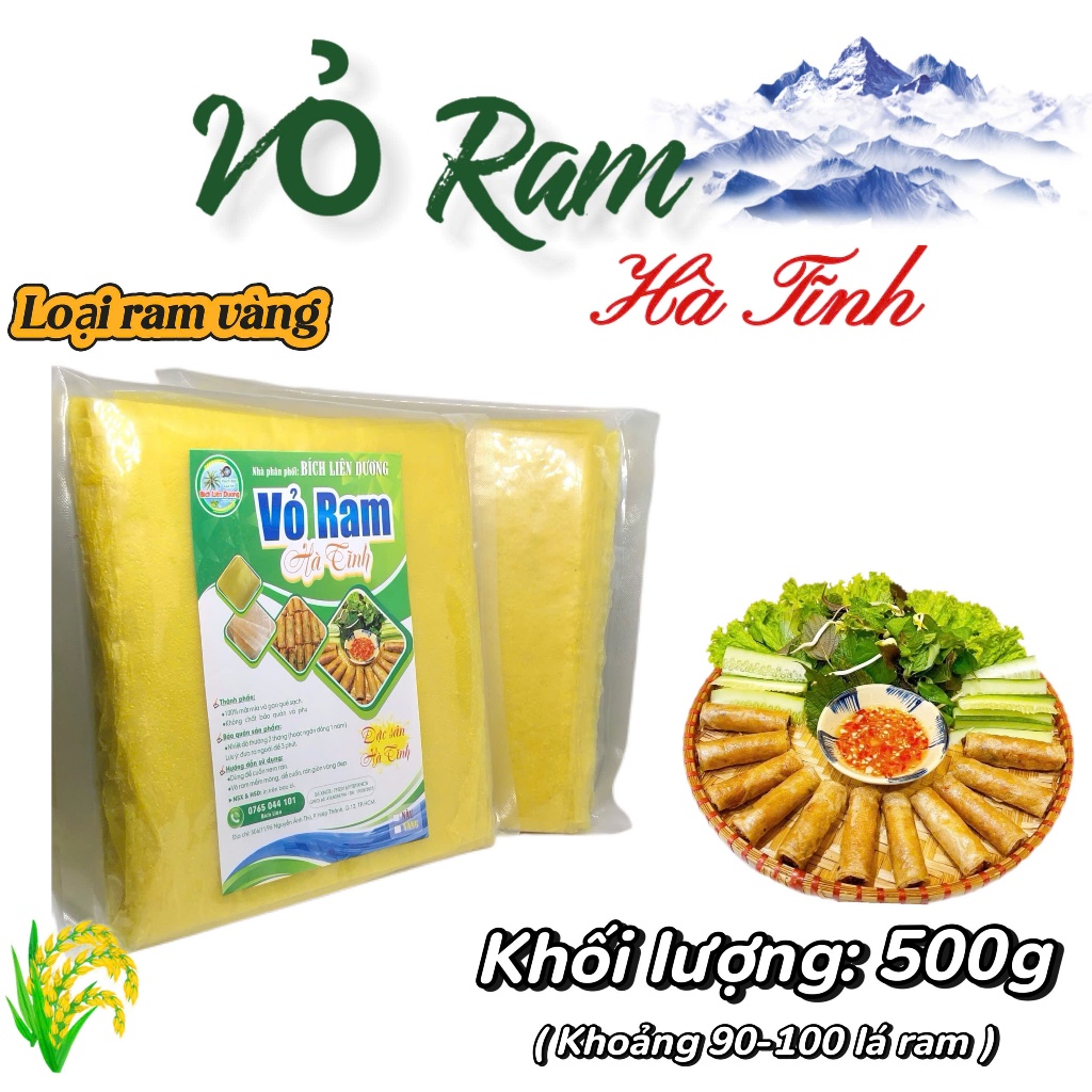 VỎ RAM HÀ TĨNH_LOẠI RAM VÀNG