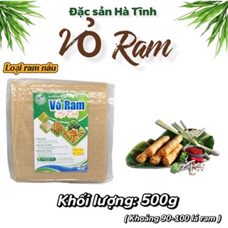  1 XẤP 500GR LÁ RAM HÀ TĨNH THƠM NGON VỊ MẬT MÍA 