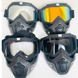  Kính bảo hộ lao động dùng cắt cỏ phun thuốc mặt nạ bảo hộ cơ khí chống bụi cản gió chống nắng 