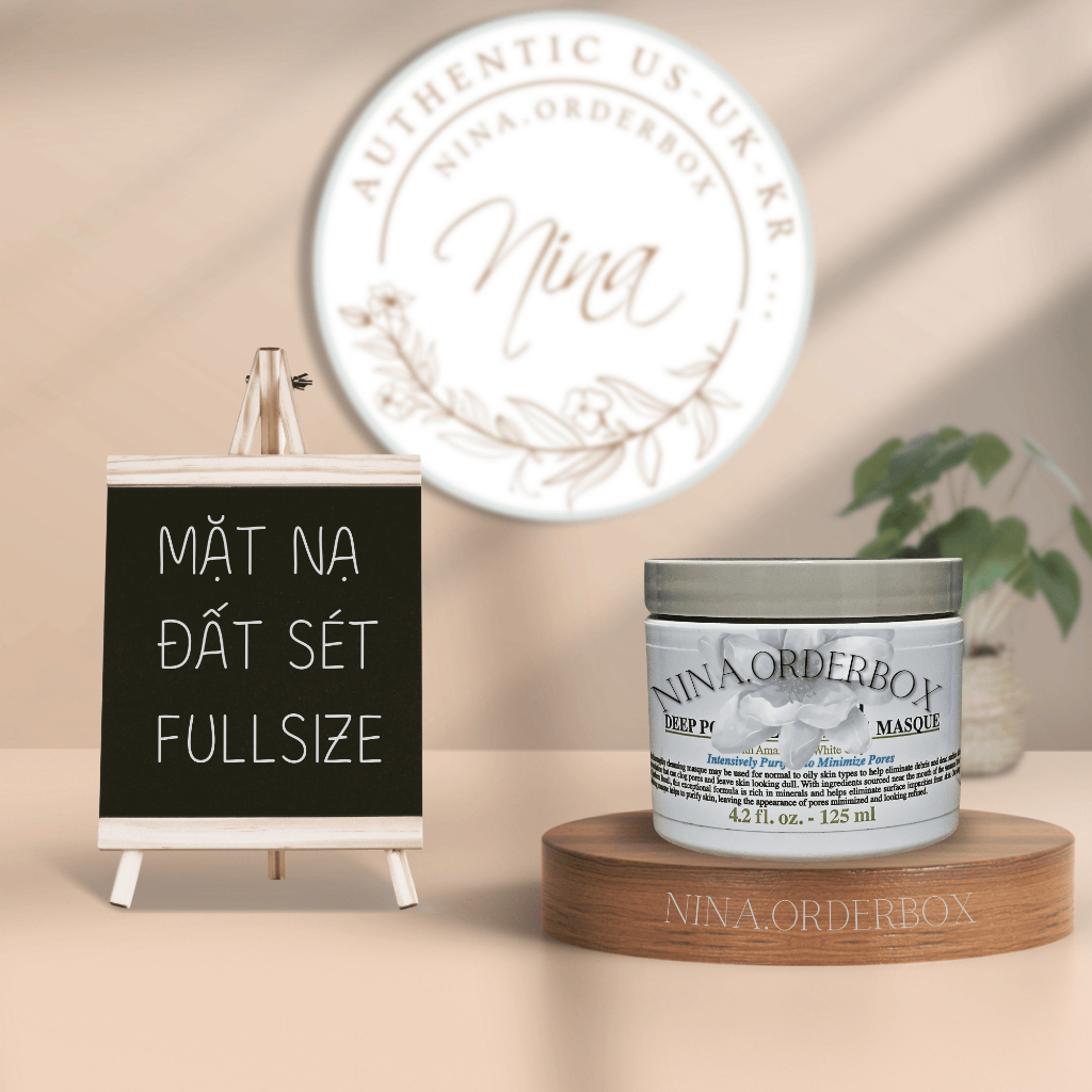 [BILL US-DATE 27] - MẶT NẠ ĐẤT SÉT ( Mask ) - FULLSIZE