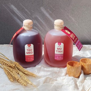 [Combo 2 chai x 500ml) TÁO MÈO x MƠ TÌNH - Sản phẩm thủ công Tây Bắc