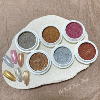 Bột tráng gương trang trí móng set 6 màu Nghi Thảo Nails
