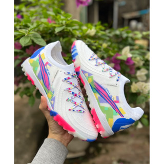 Giày Đá Bóng Phan. Tom GX2 Trắng 7 Màu V1 ( Có Hỗ Trợ Khâu Đế )