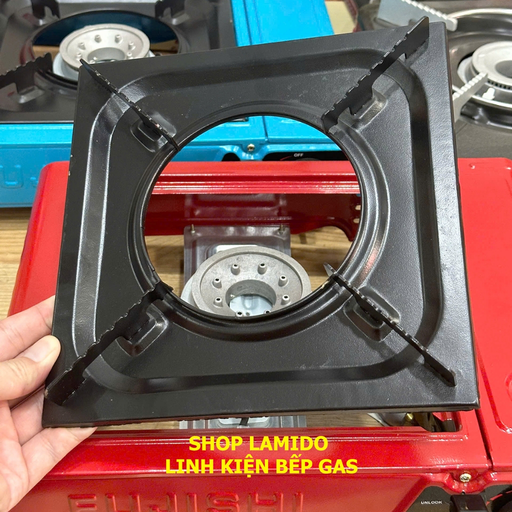 Kiềng bếp gas du lịch, kiềng bếp gas mini dã ngoại , kiềng 4 chân Fujishi [ Linh kiện bếp gas, phụ tùng thay thế ]