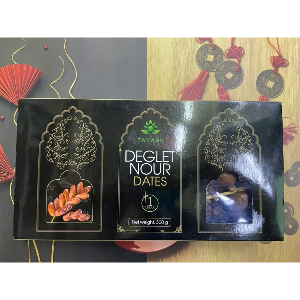 Chà Là Khô Nguyên Cành Tacago Deglet Nour Dates
