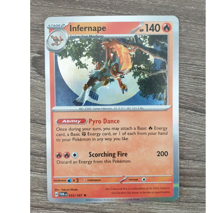 Infernape - 033/167 - SV06: Twilight Masquerade (TWM)