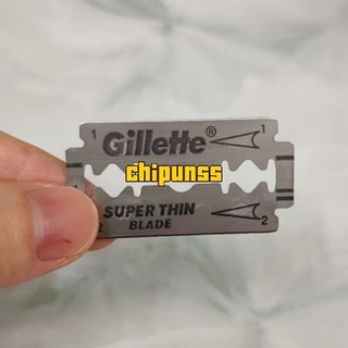 ( Hộp 100/120 Lưỡi ) Lưỡi Dao Lam Gillette Superthin - Hàng Xịn