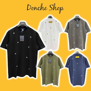 Áo Thun Lờ Vê Thêu Chữ LV Logo Cực Nét Trên Áo - Áo Phông Nam Nữ Eo Vì Chất Cotton Cao Cấp 661120