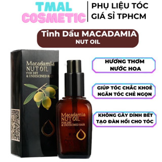 Tinh dầu dưỡng tóc MACADAMIA serum dưỡng tóc uốn NUT OIL 50ML