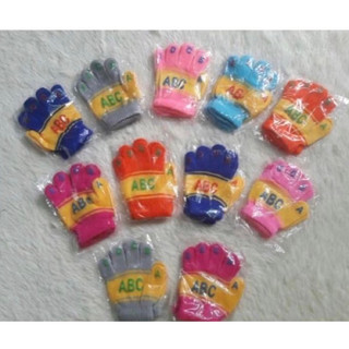 Găng tay len ABC cho bé 2 ĐÔI,gang tay len bé trai bé gái 0-4 tuổi