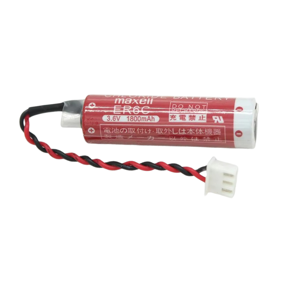 Pin Maxell ER6C 3.6V Mitsubishi FX2N FX1N FX2N-48MT F2-40BL PLC