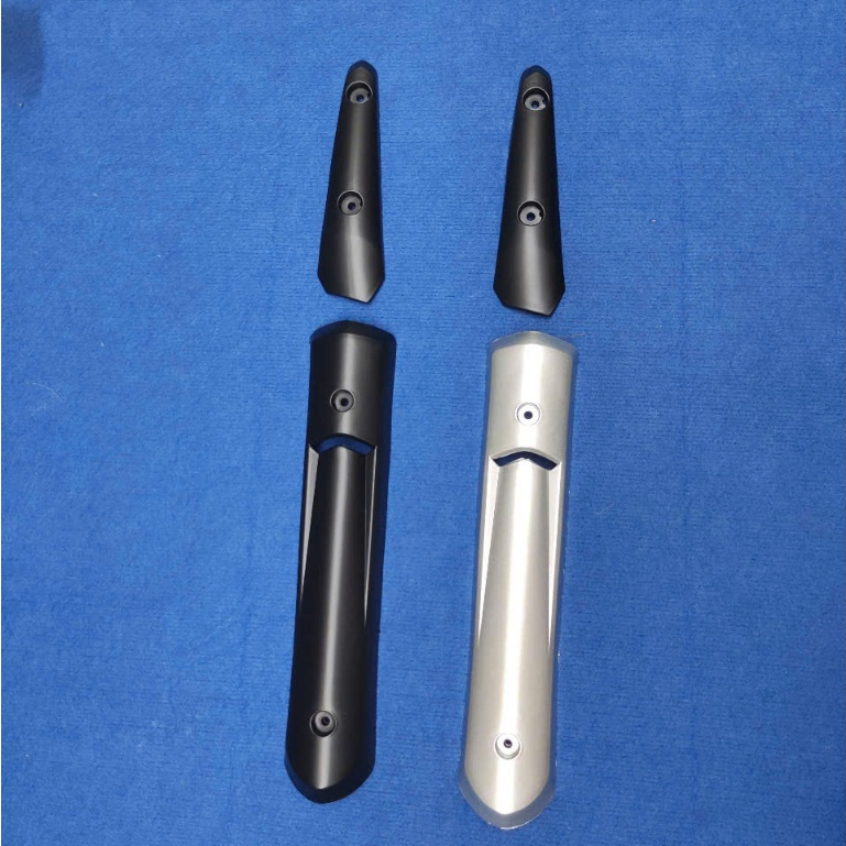 ốp pô spark có kèm ốc thường,ốp pô sirius,che pô sirus,chế pát lại gắn được mọi xe,che pô xe yamaha sirius110 xăng cơ