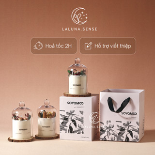  Bộ Quà Tặng Nến Thơm CITTA Cao Cấp LALUNA.CENT Tự Nhiên 100% Thư Giãn Hương Thơm Sang Trọng Trang Trí Decor Nhà Cửa 