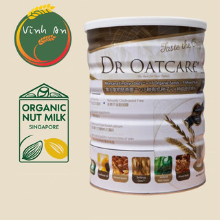 [Đà Nẵng] Lon850gr  sữa hạt hữu cơ Dr Oatcare Singapore EXP:1/2027