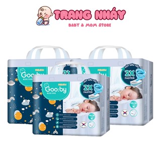 (Inbox Chọn Quà Tã/bỉm dán quần Gooby đêm - Chuyên gia bỉm đêm, chống trào đến 12h full size M/L/XL/XXL từ 6kg - 24kg