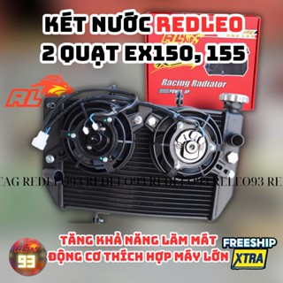 Két nước lớn Redleo Exciter 2 quạt - winner ex135 chính hãng