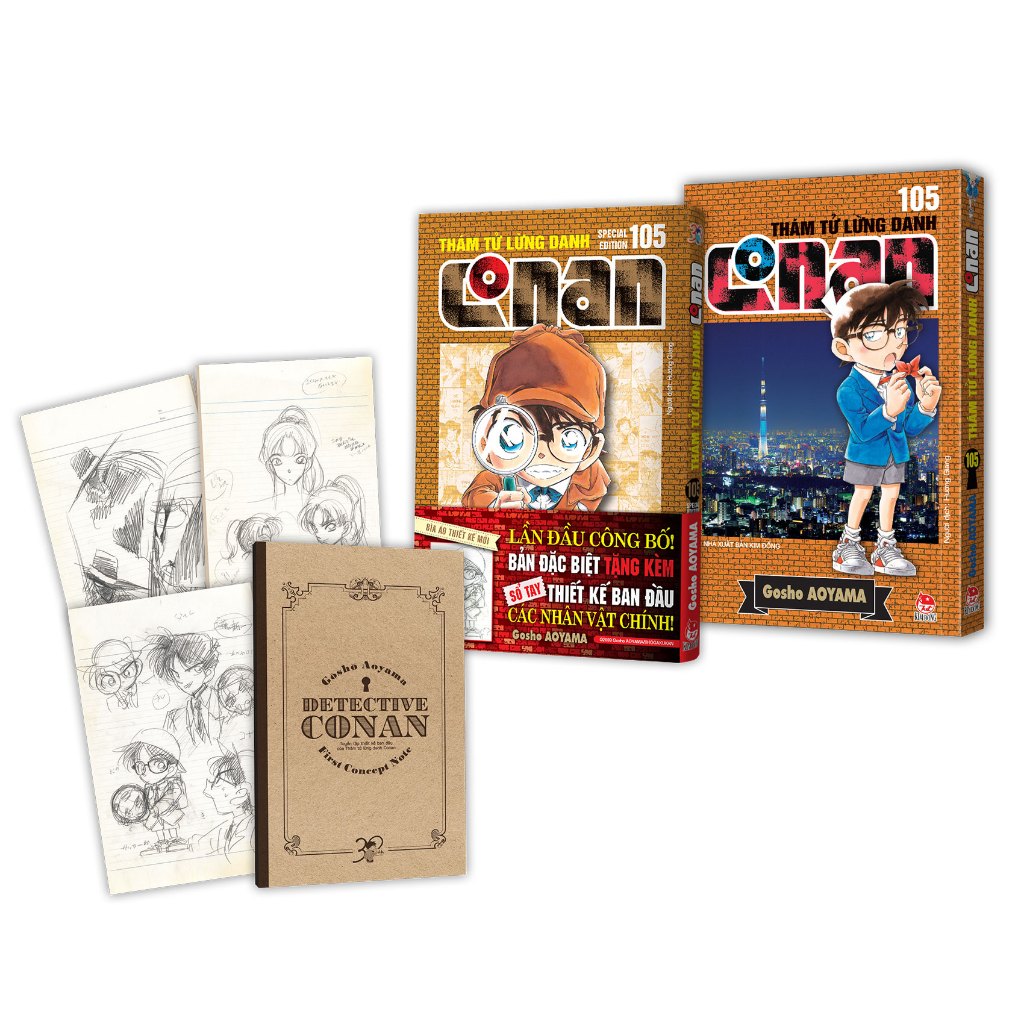 Truyện tranh Thám tử lừng danh conan  lẻ  tập 100,101,102, 103, 104, 105