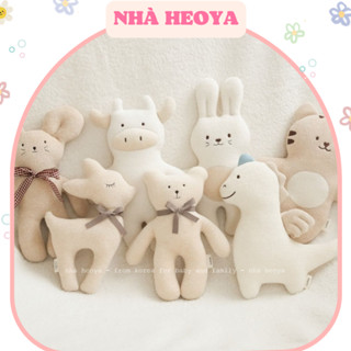 THÚ BÔNG GẤU BÔNG HỮU CƠ ORGANIC DOTTODOT MALOLOTTE NỘI ĐỊA HÀN QUỐC