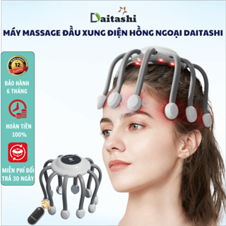 Máy massage đầu xung điện hồng ngoại DAITASHI XBL-8661 cao cấp nhiều chế độ mát xa giúp giảm mệt mỏi căng thẳng