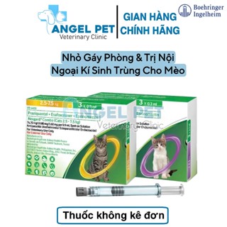 Nexgard Combo  - Ống Nhỏ Gáy Phòng Nội, Ngoại Kí Sinh Dành Cho Mèo (1 tuýp )