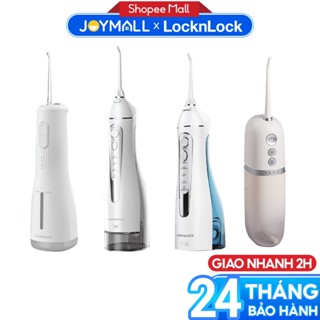 Máy tăm nước không dây LocknLock ENR166GRY 300ml, ENR154WHT 250ml, ENR156BLU 200ml, ENR146WHT, Hàng chính hãng - JoyMall