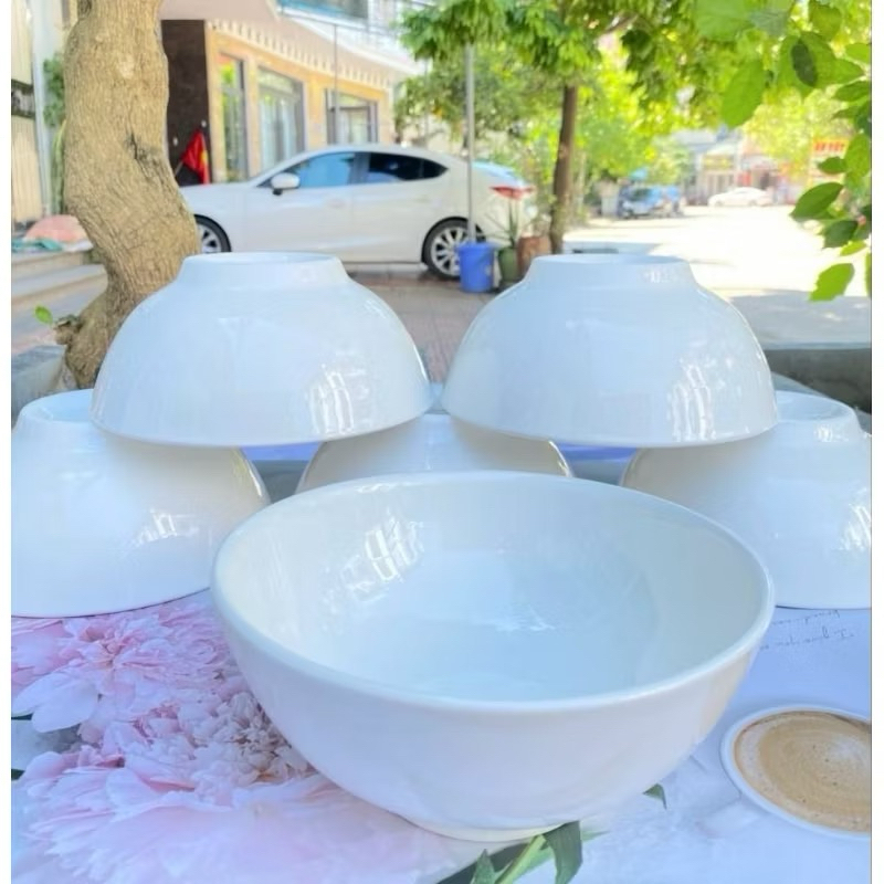 Bộ 2  Tô Sứ  8 inch 18cm