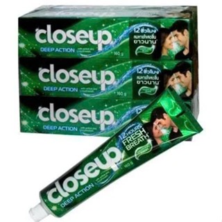 ( tặng 6 bàn chải ] Combo 5 Tuýt Kem đánh răng Closeup Thái Lan 160g