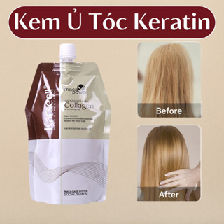 Kem Ủ Tóc Keratin Macca Power Dạng Túi 500ml Dễ Sử Dụng, Dầu Xả Dưỡng Tóc Karseell Giúp Phục Hồi Tóc Hư Tổn Hiệu Quả