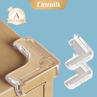 [Einmilk] Miếng bảo vệ góc bàn bằng silicon an toàn cho bé Miếng bảo vệ góc bàn trong suốt SACT