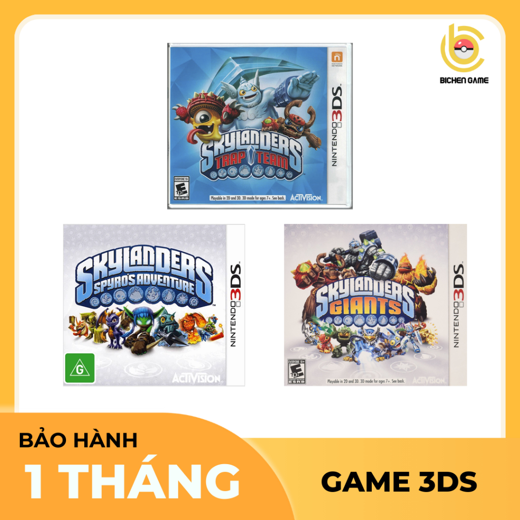 Game Nintendo 3DS Skylanders - Game giải trí 3DS